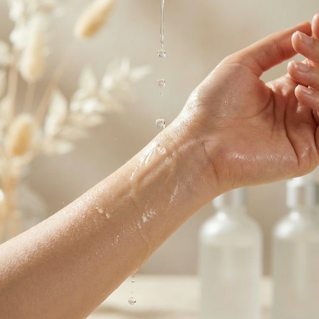 Healthy, moisturized skin achieved with soft water