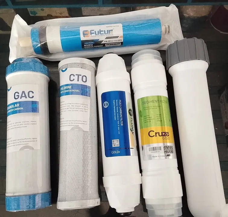 Water purifier replacement cartridges..