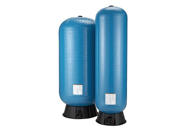 blue large pressure vessels for industrial usage